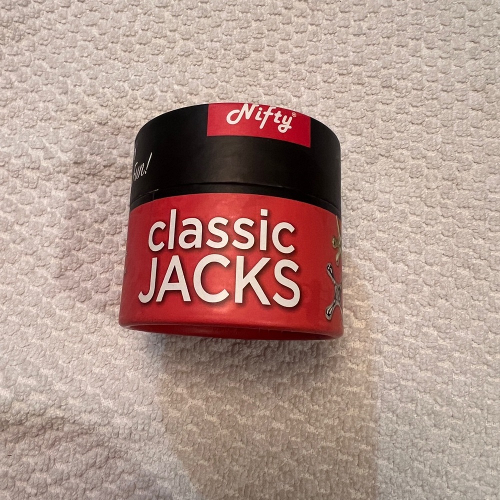 Classic Jacks Game - Red